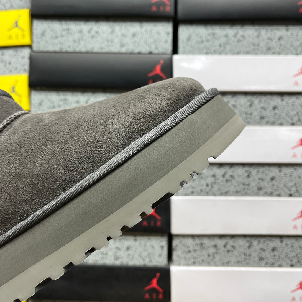 UGG Classic Ultra Mini Platform Boot – Smoke Grey Tonal with Grey Platform Sole