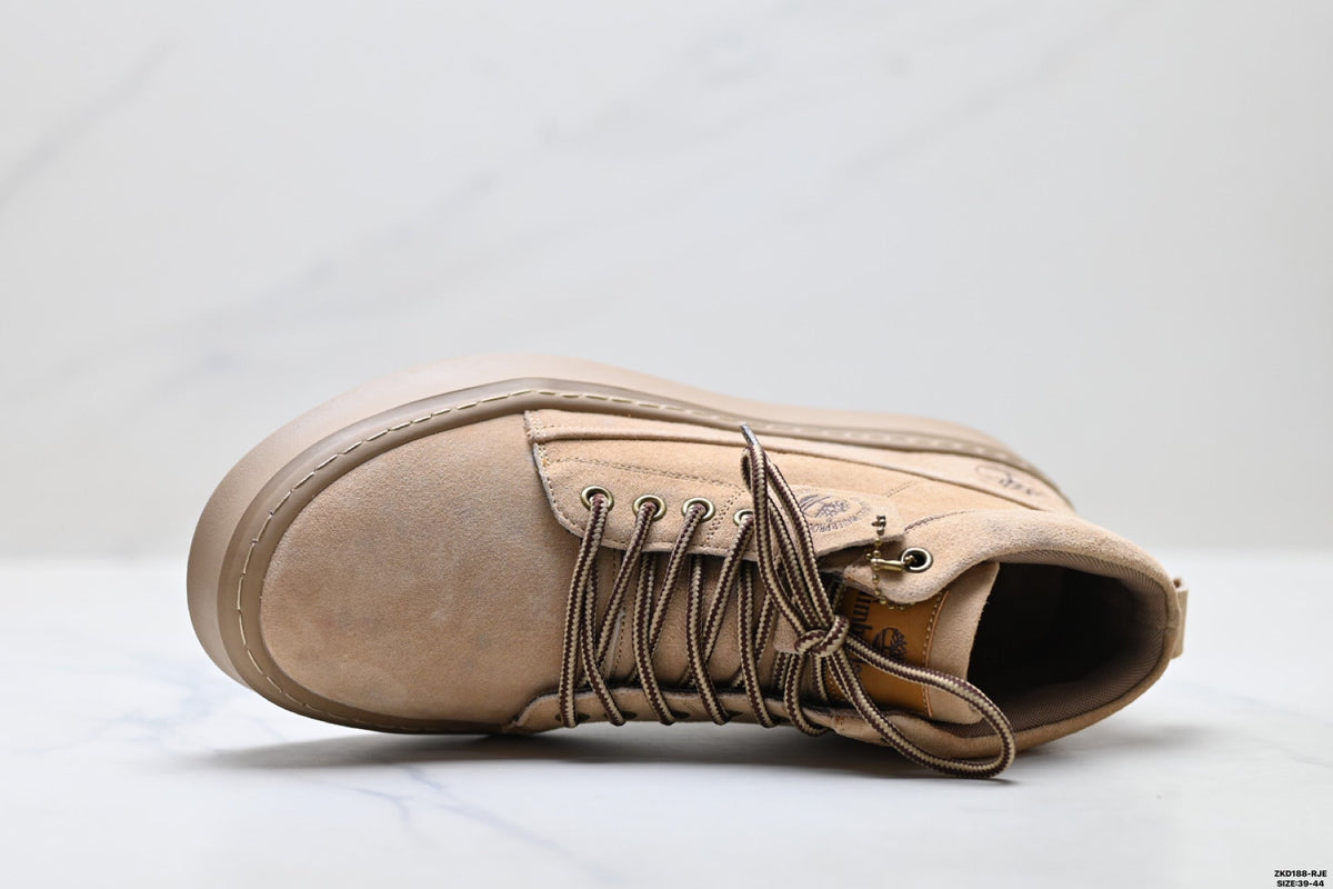 Timberland Beige High-Top Sneaker Boot