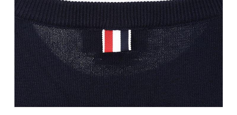 Four-Bar Wool Pullover Sweater | Thom Browne
