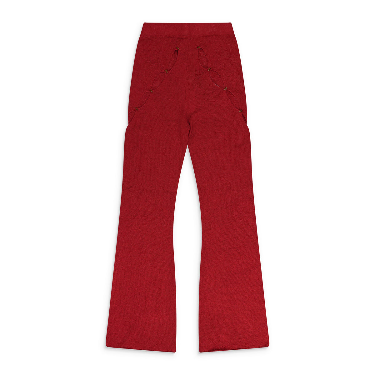 Red Knit Pants