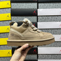 UGG Lowmel Sneaker – Sand Tonal with Sheepskin Collar & Cream SugarSole