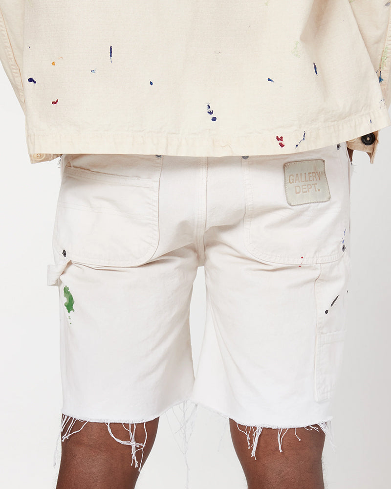 GALLERY DEPT. Flea Carpenter distressed-effect shorts