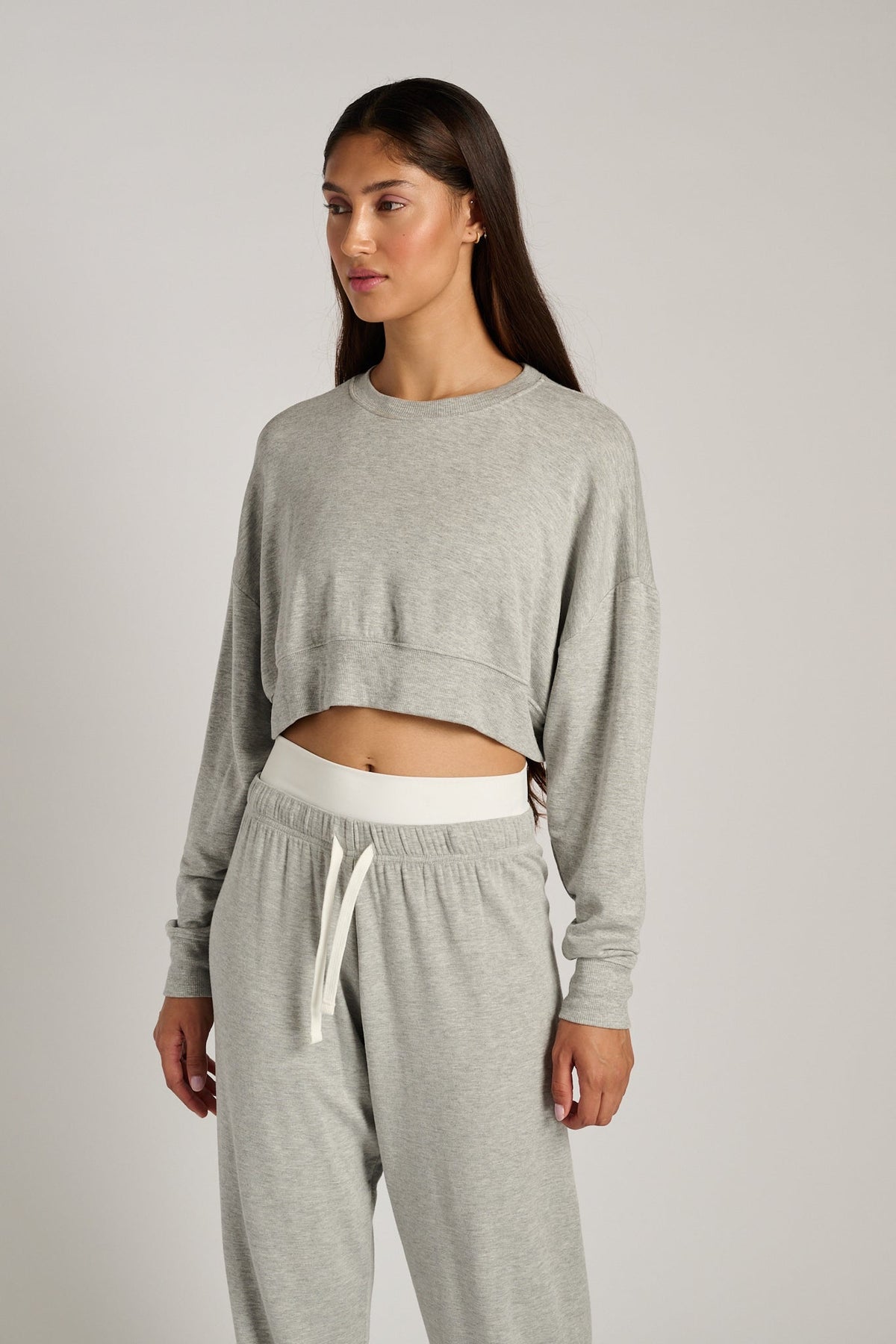 Noah Fleece Crop Sweatshirt
