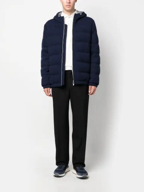 Brunello Cucinelli cashmere down jacket