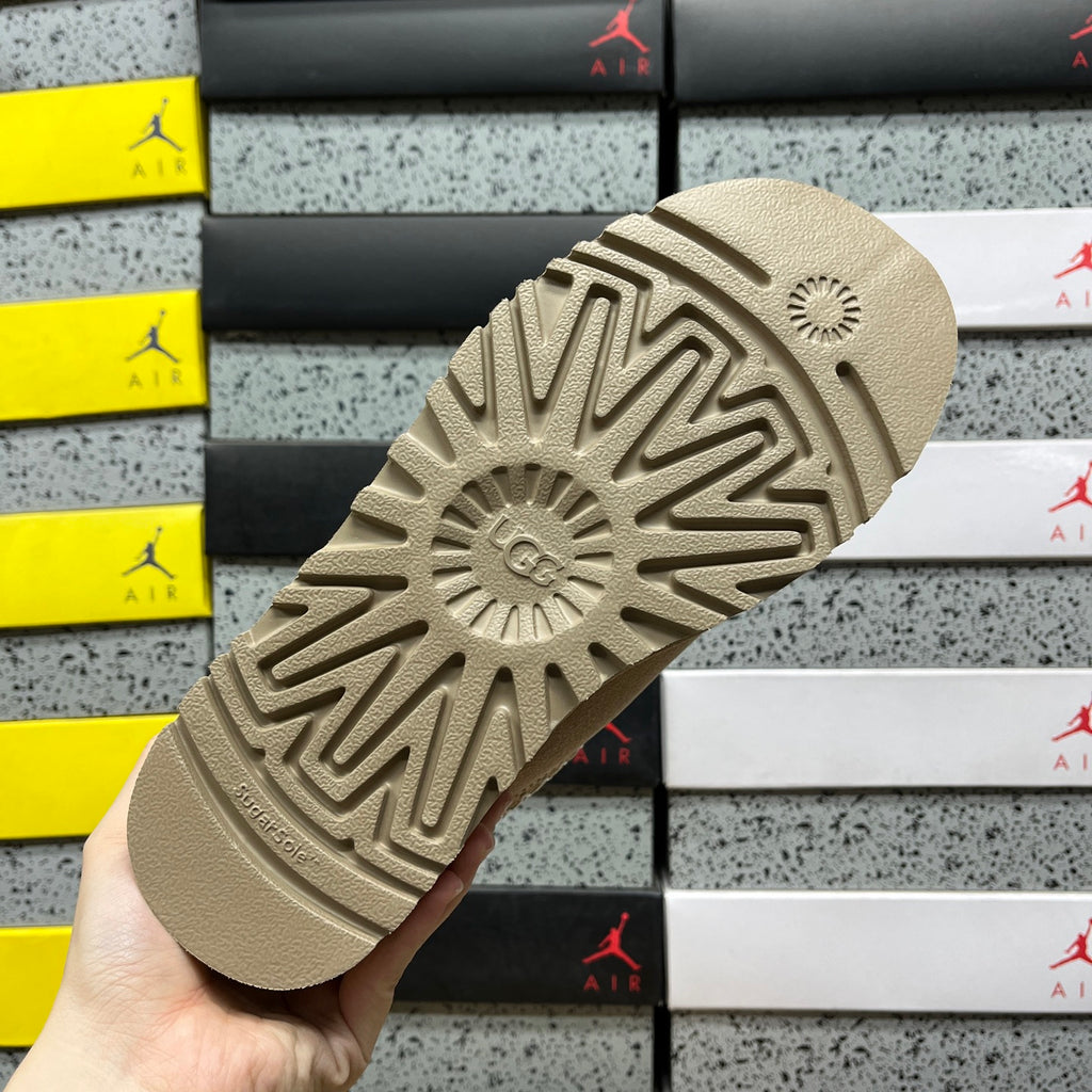 UGG Platform Snow Boots – Suede & Sherpa Winter Boots