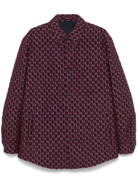 Gucci GG-Supreme shirt jacket