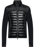 Moncler Grenoble padded polartec® zip-up jacket