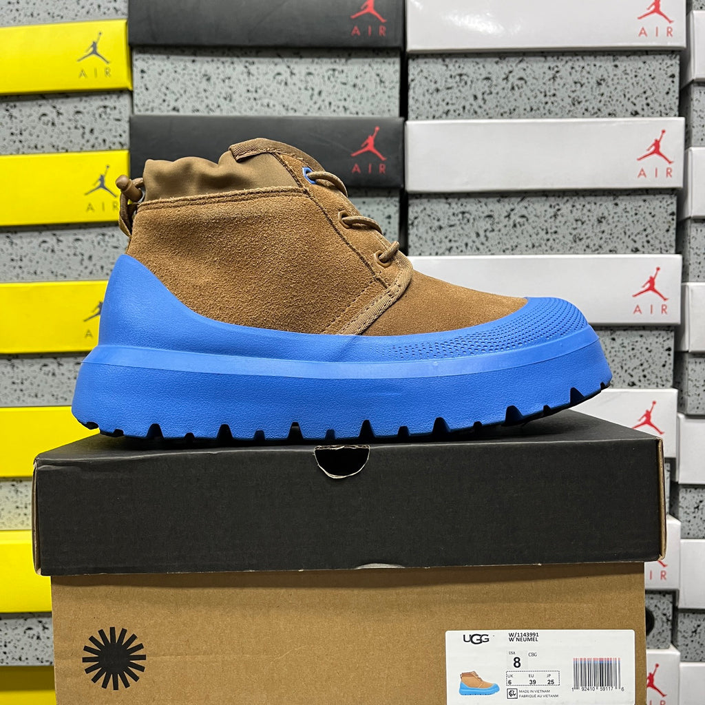 UGG Neumel Boot – Wheat Suede with Blue Lug Sole