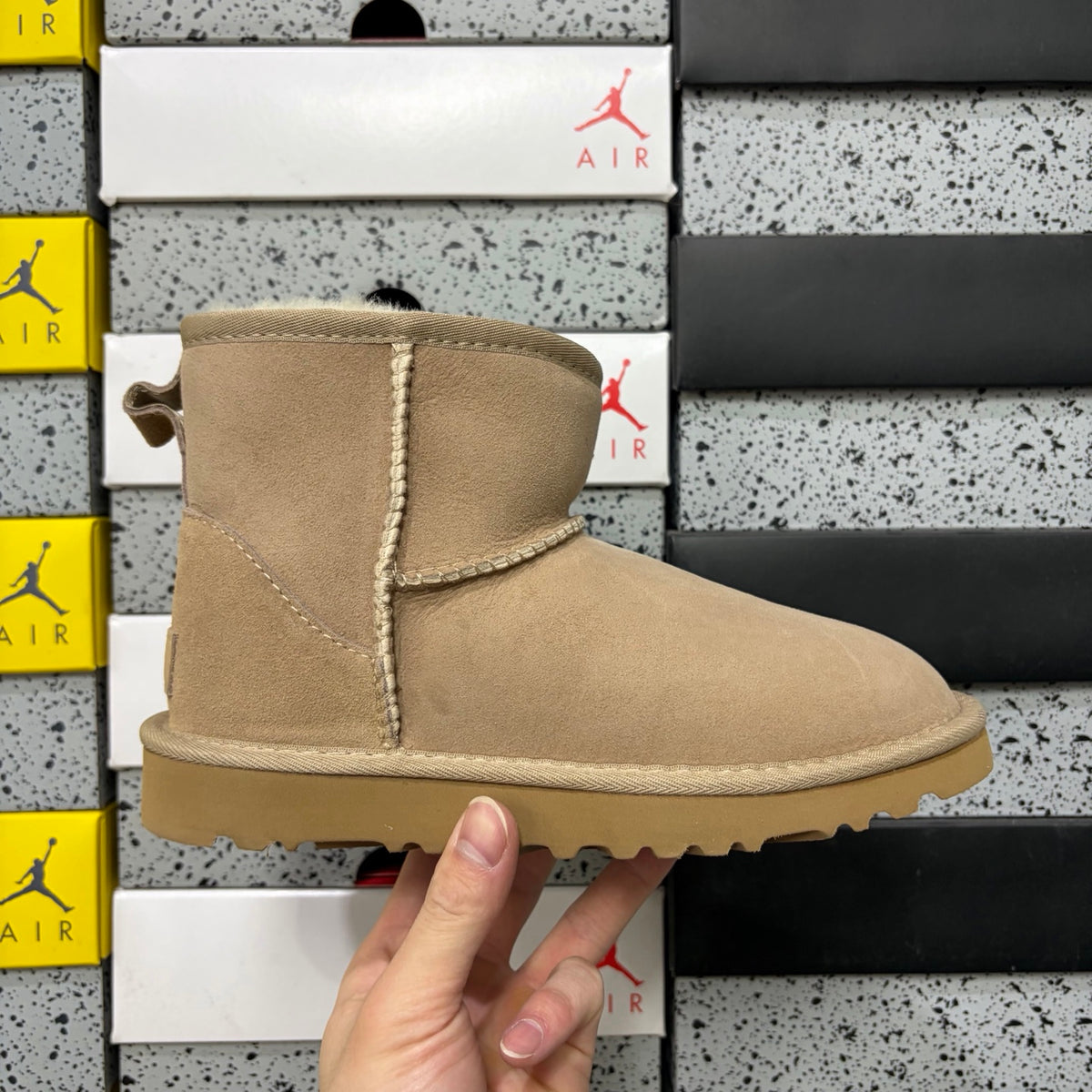 UGG Classic Mini II Boot – Sand Suede