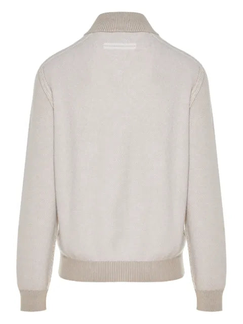 Zegna zip-up cardigan