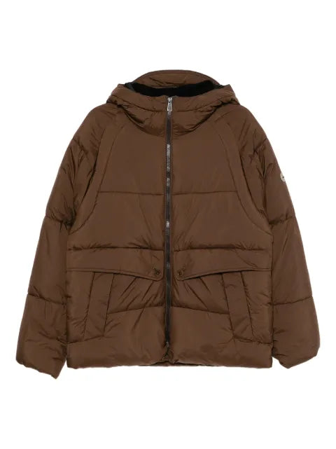 PS Paul Smith logo-patch padded jacket