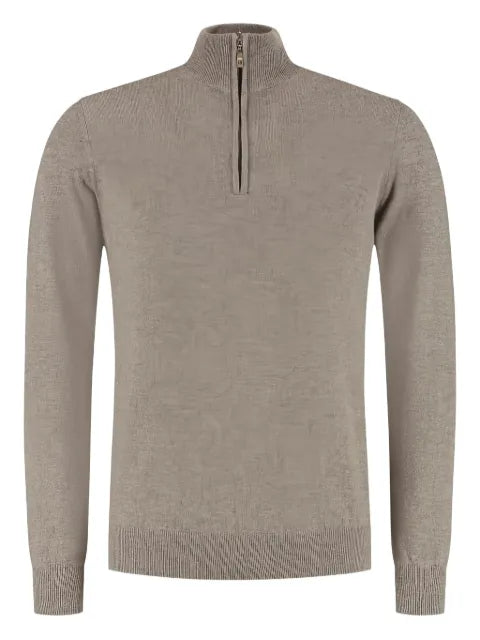 DORIANI half-zip sweater