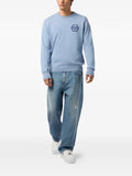 Philipp Plein jacquard hexagon roundneck knitwear