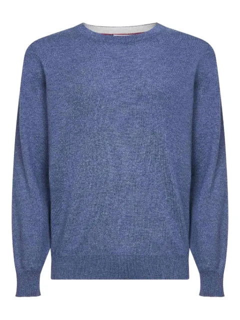 Brunello Cucinelli ribbed crewneck sweater