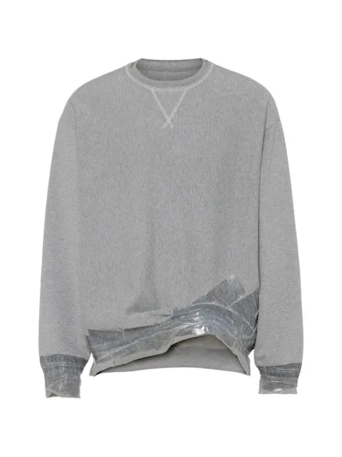 Maison Margiela taped jersey sweatshirt
