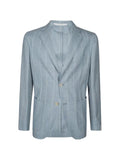 Eleventy single-breasted pinstripe blazer
