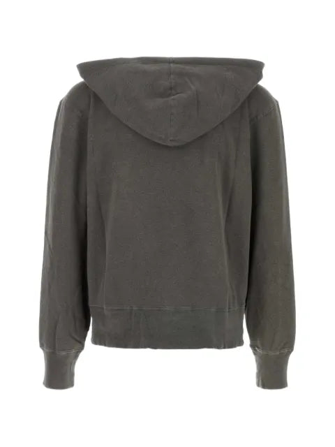 OUR LEGACY Relic raw-cut pouch-pocket hoodie