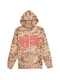 Billionaire Boys Club camouflage-print zip-up hoodie