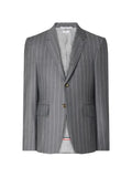 Thom Browne flannel chalk stripe sportcoat