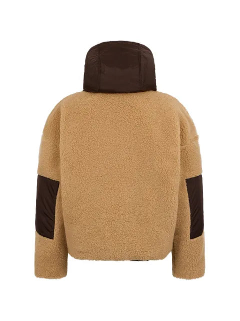 DSQUARED2 reversible hooded teddy jacket