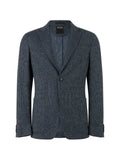 Zegna textured single-breasted blazer