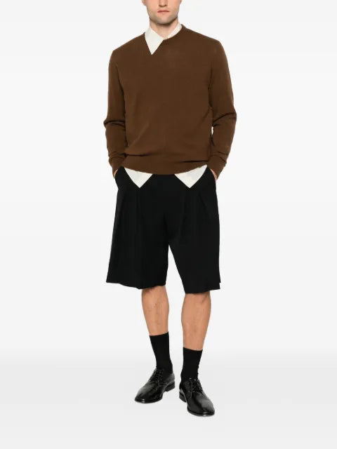 ENTIRE STUDIOS crew-neck ribbed-trim sweater