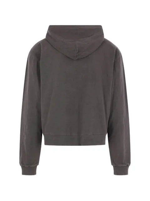 The Row zip-up drawstring hoodie