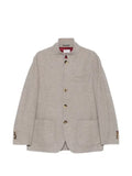 Brunello Cucinelli cashmere button-up jacket
