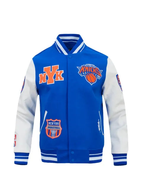 Pro Standard x New York Knicks Letterman varsity jacket