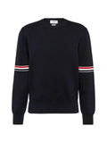 Thom Browne RWB stripe-detail sweater