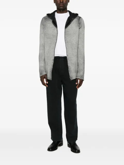 Avant Toi zip-up sweater