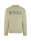 BOSS logo-print sweater
