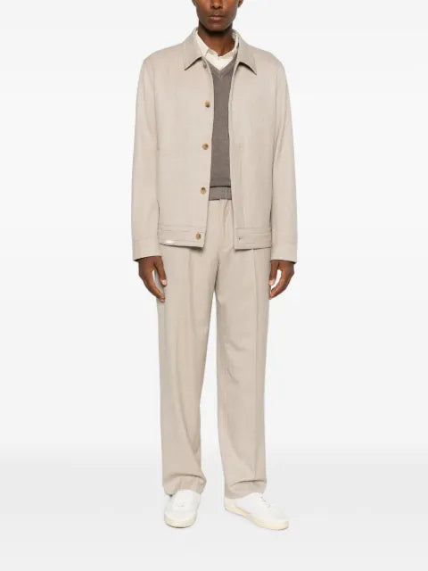 Daniele Fiesoli V-neck long-sleeve sweater