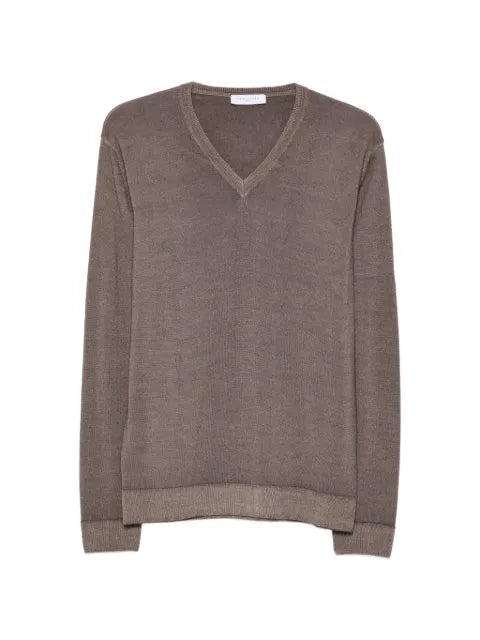 Daniele Fiesoli V-neck long-sleeve sweater
