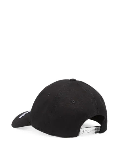 Palm Angels baseball cap with curved logo peak