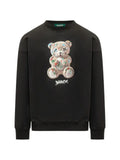 BARROW teddy-bear print sweatshirt