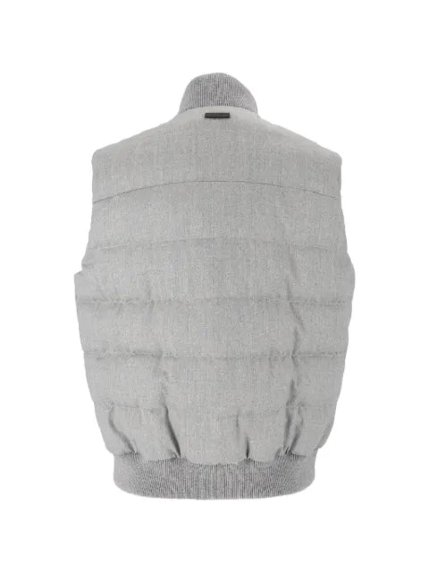 Peserico quilted wool vest