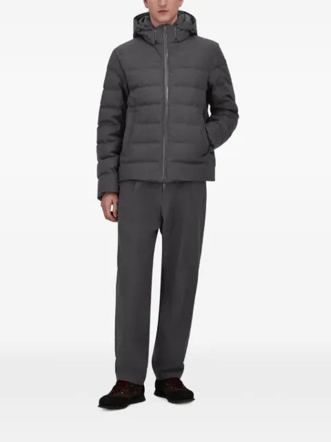 Herno quilted flannel jacket