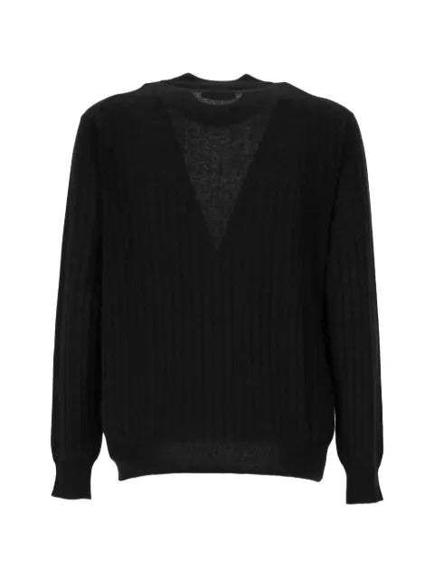 Lardini ribbed-knit sweater