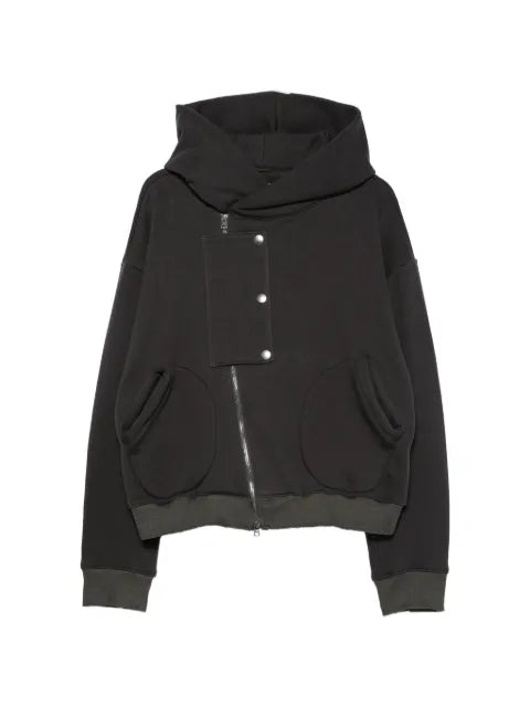 Individual Sentiments panelled hooded jacket