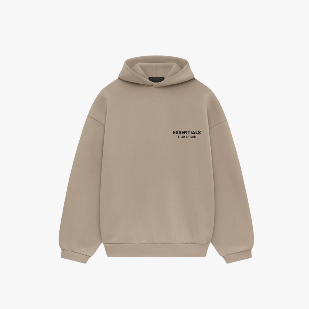 Essentials Fear Of God Fleece Hoodie Desert Sand