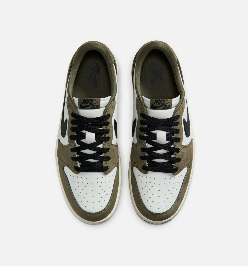Air Jordan 1 Low OG Medium Olive Men's Shoes - Olive/Black/Summit White
