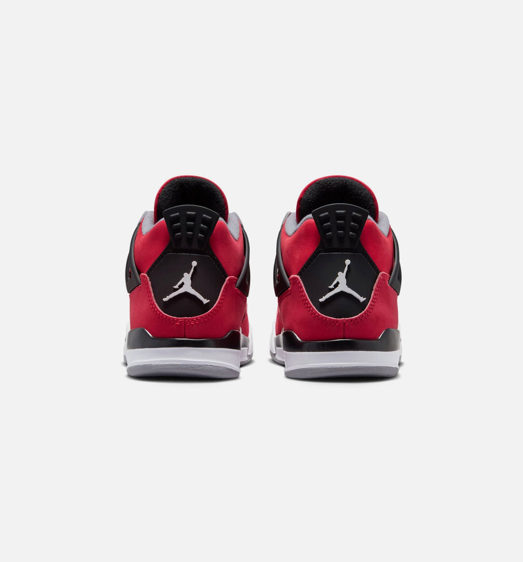 Air Jordan 4 Retro “Toro Bravo” Preschool Lifestyle Shoes (PS)
