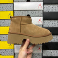 UGG Fisherman Low-Shaft Boot – Chestnut with Genuine Sheepskin Lining