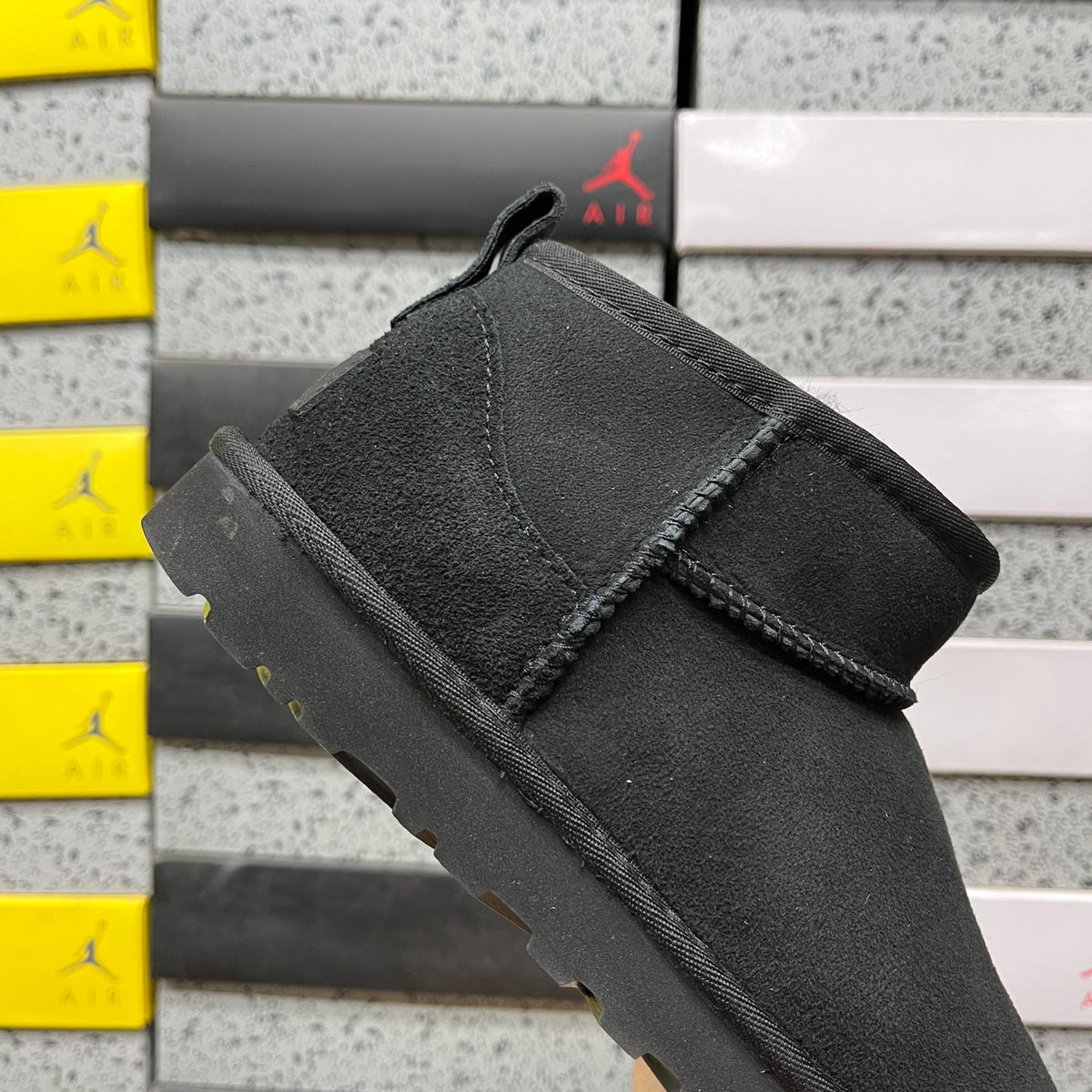 UGG Tasman Weather Hybrid Boot – All-Black Suede