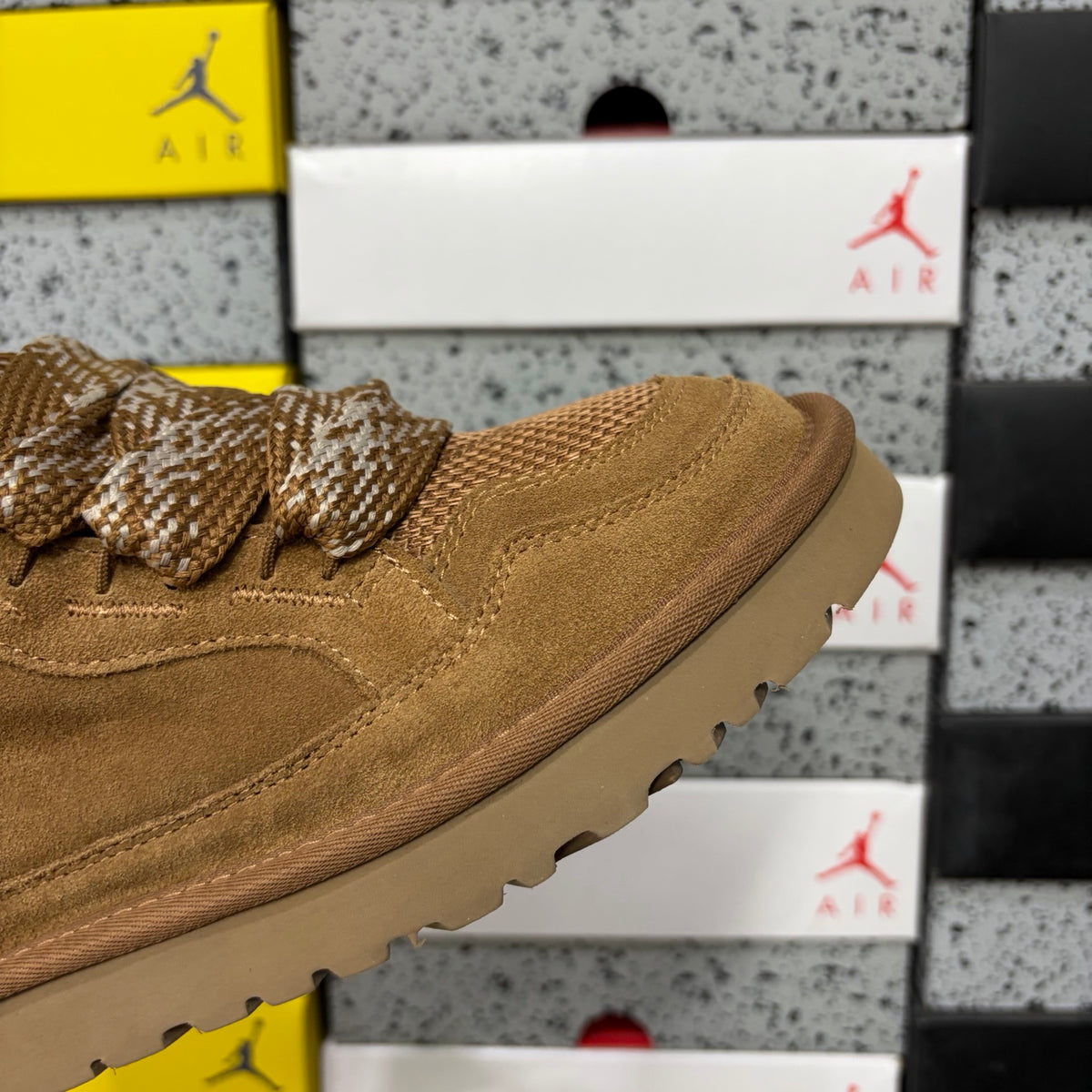 UGG Kallen Lace – Chestnut Suede Lace-Up Sneaker Boot with Two-Tone Braided Laces & Gum Lug Sole