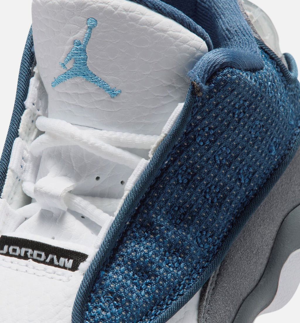Air Jordan 13 Retro Flint Baby & Toddler Sneakers - Navy / University Blue / Flint Grey