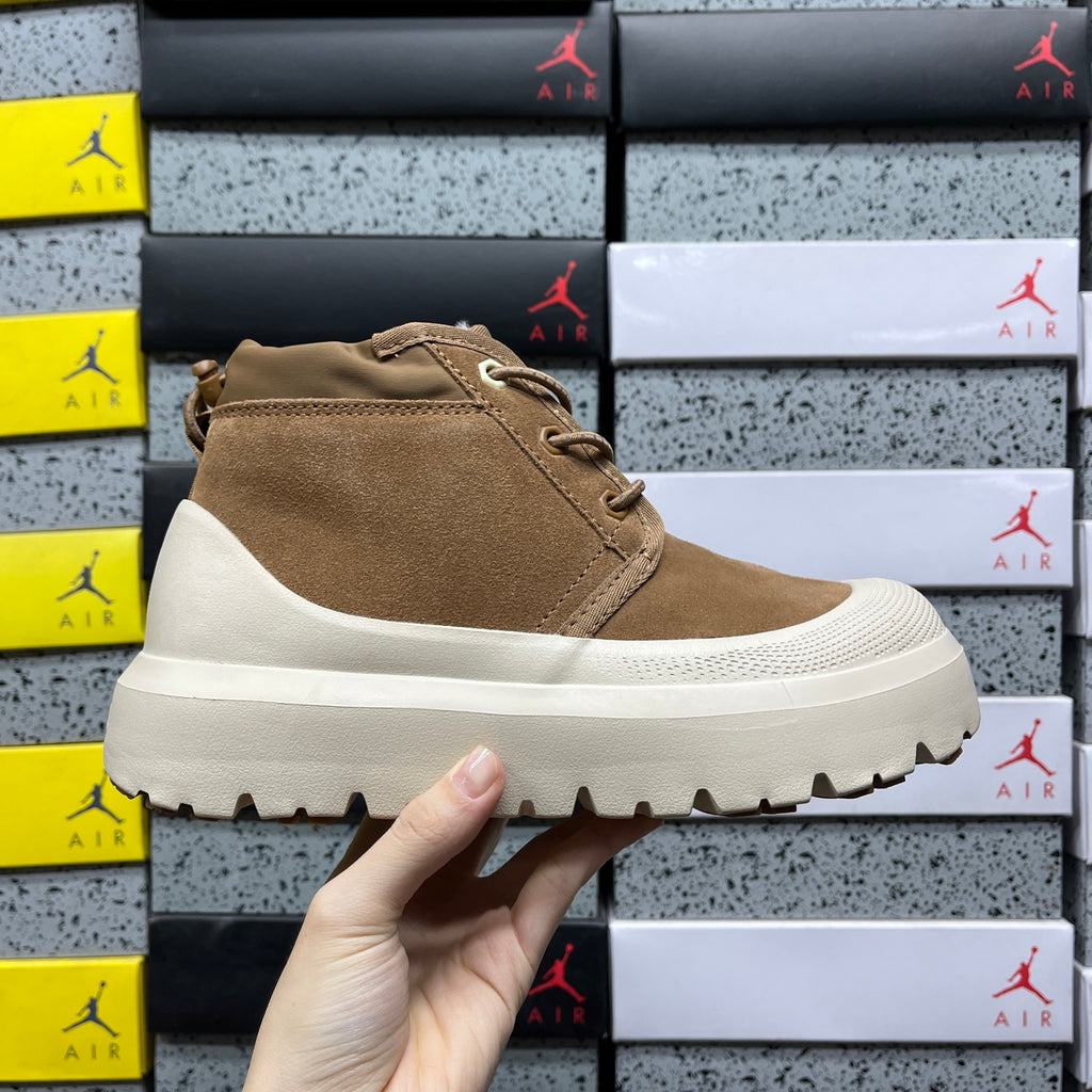 UGG Neumel Boot – Chestnut Suede with Cream Lug Sole
