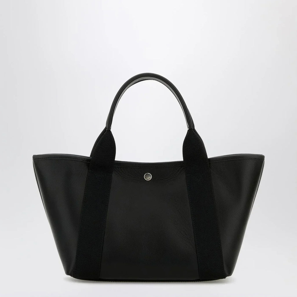 Balenciaga - Biarritz shopping bag in black leather