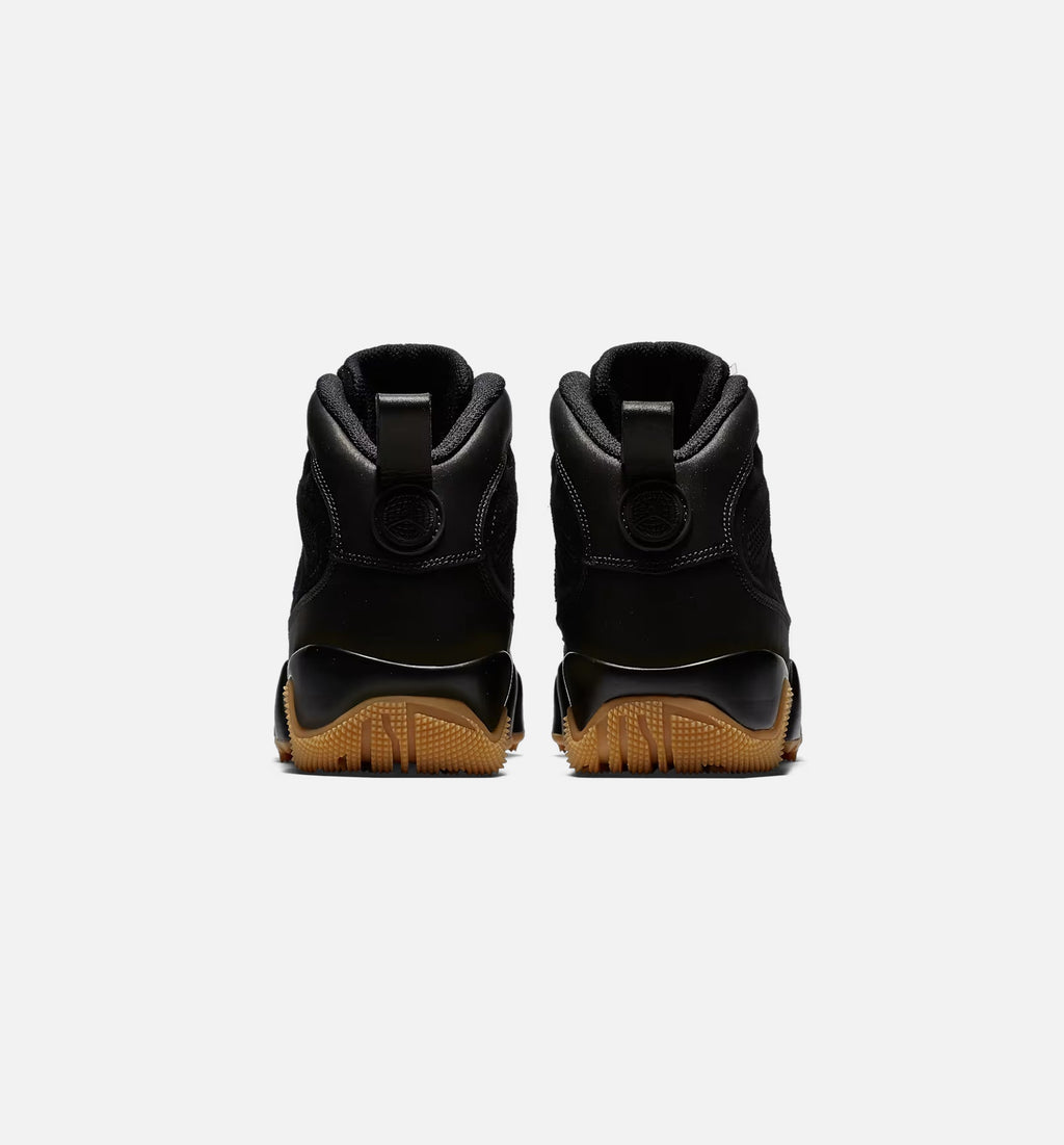 Air Jordan 9 Retro Men's Lifestyle Boot – Black/Gum Light Brown